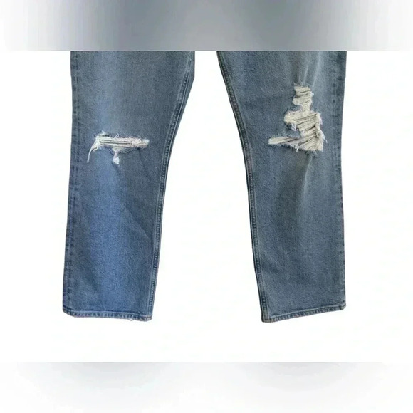 AGOLDE Jeans - Riley High Rise Straight Cut Size 32 - Picture 10 of 16